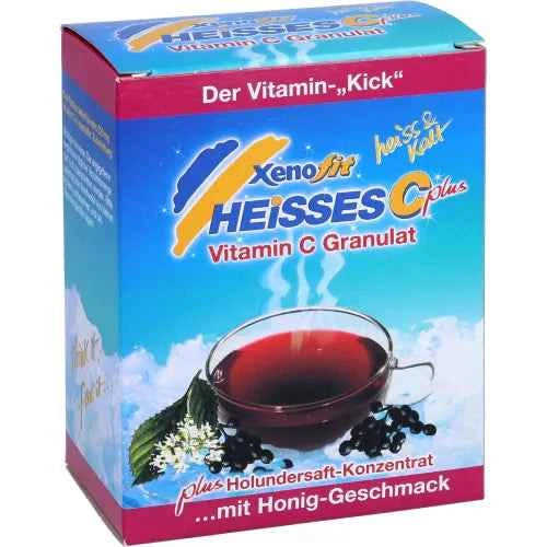 Hot C plus elderberry extract granules bag