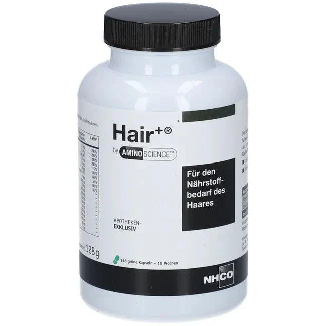 How to grow hair faster, HAIR+ BY AMINOSCIENCE 168 capsules - UKDorf