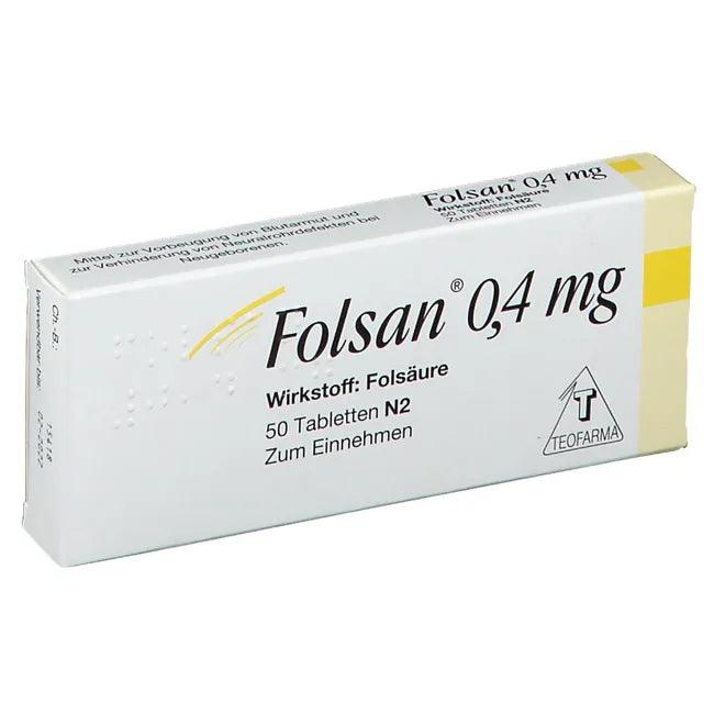 How to prevent anemia, prevention of anemia, FOLSAN 0.4 mg tablets - UKDorf