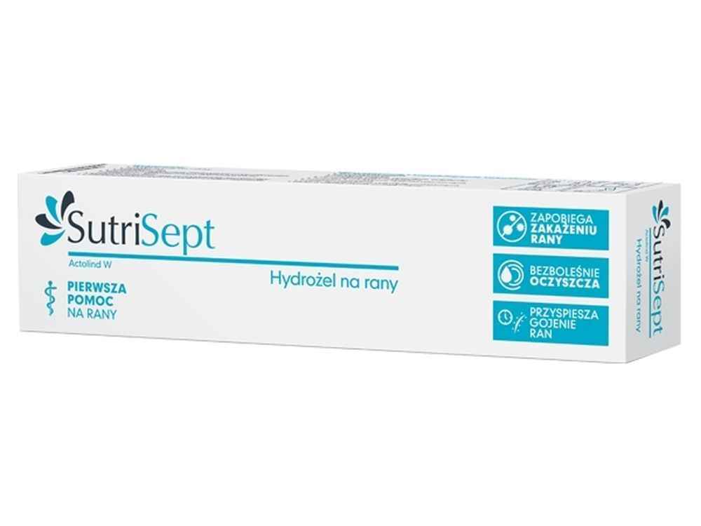Hydrogels for wound healing, SutriSept Hydrogel for wounds