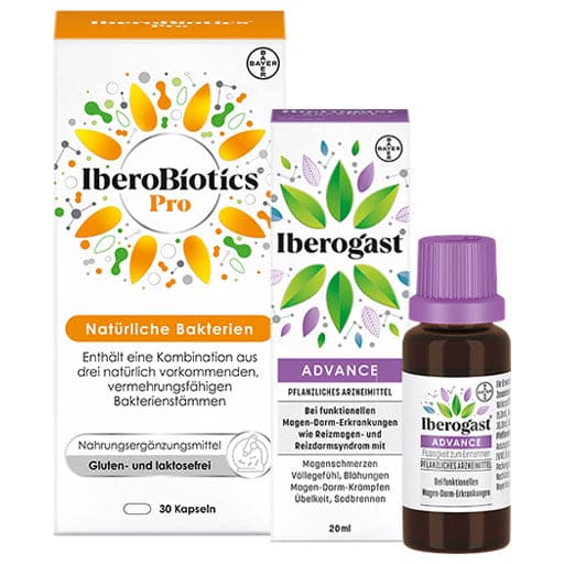 IBEROGAST ADVANCE 20 ML + IBEROBIOTICS PRO SAVING SET - UKDorf