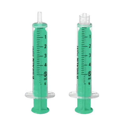 INJEKT Solo syringe 20 ml Luer eccentric PVC-fr. - UKDorf