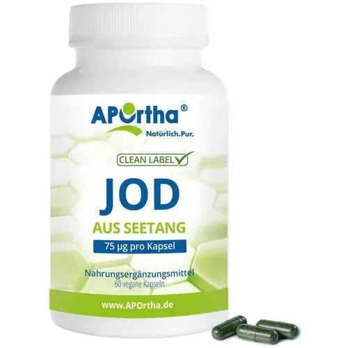IODINE FROM Seaweed 75 µg Capsules