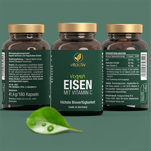 IRON WITH Vitamin C capsules - UKDorf