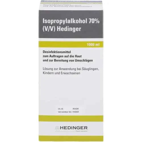 ISOPROPYL ALCOHOL 70% Hedinger 1000 ml