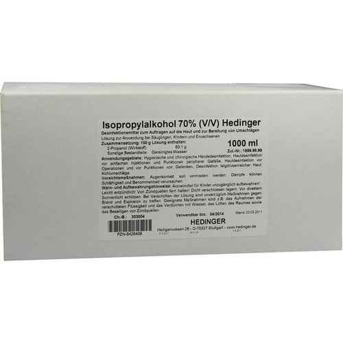 ISOPROPYL ALCOHOL 70% Hedinger 1000 ml