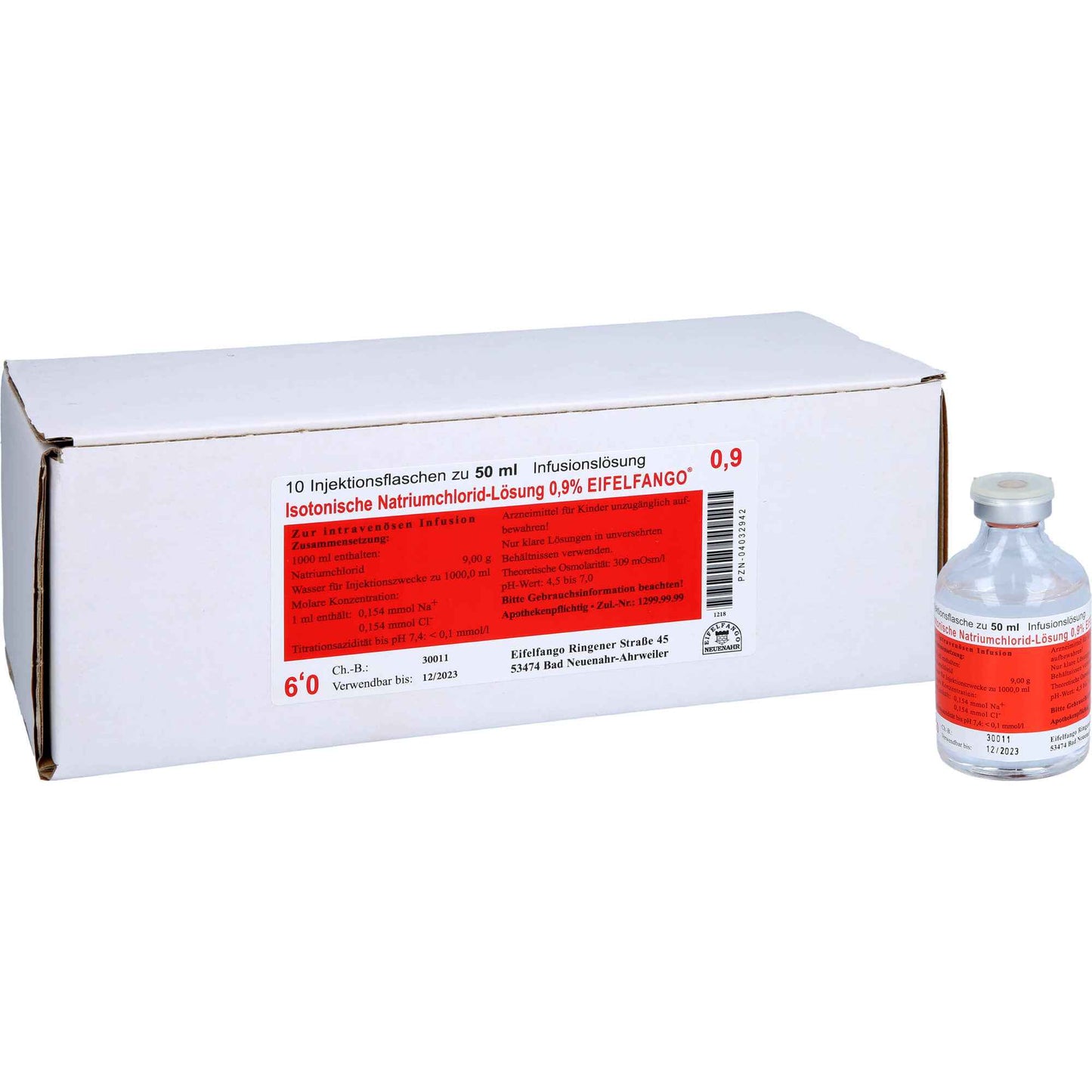 ISOTONIC NaCl solution 0.9% Eifelfango