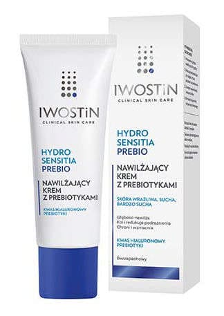 IWOSTIN HYDRO SENSITIA PREBIO Moisturizing cream with prebiotics 50ml - UKDorf