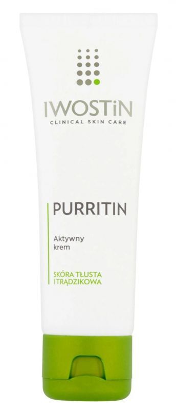 IWOSTIN PURRITIN Active cream reducing acne lesions 40 ml