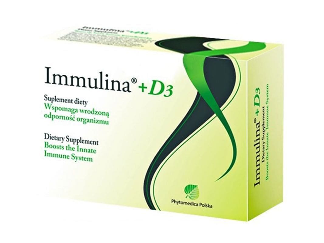 Immulina+ D3 60 capsules - UKDorf