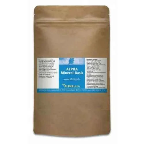 Important minerals, vitamin C, MINERAL-Basis Capsules