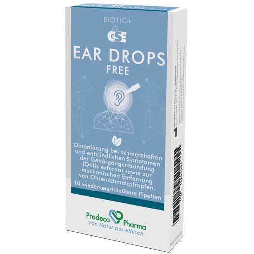 Inflammation in ears treatment, GSE Ear Drops free ear drops