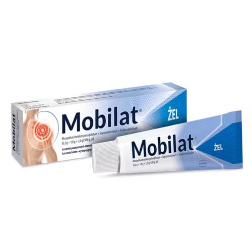 Mobilat, post-traumatic arthritis, mucopolysaccharide polysulfate, adrenal cortex extract, salicylic acid - UKDorf