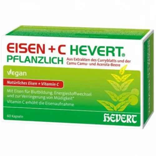 Iron+C Hevert vegetable capsules