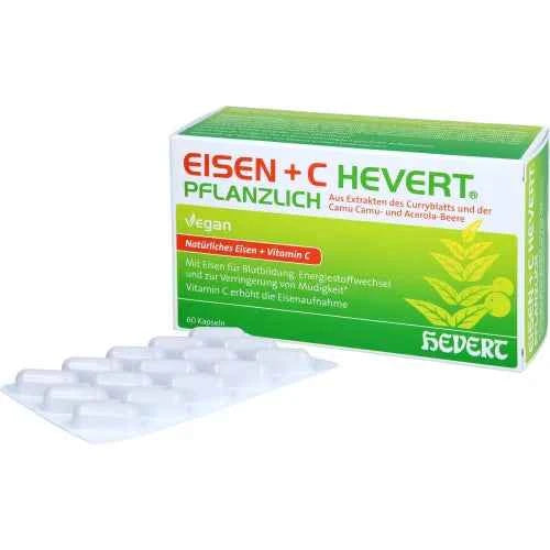 Iron+C Hevert vegetable capsules