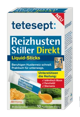 Irritable Cough Stiller Direct Liquid Sticks - UKDorf