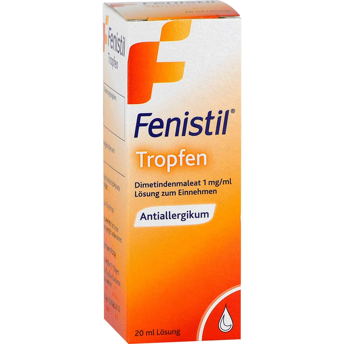 Itching, chickenpox, allergic rhinitis, insect bites, FENISTIL drops