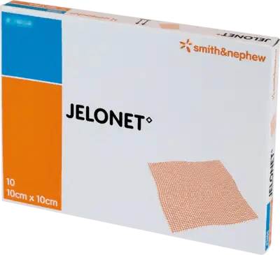 JELONET paraffin gauze, 10x10 cm sterile - UKDorf