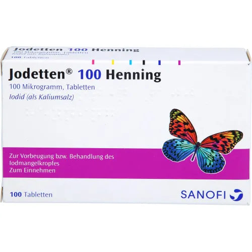 Jodetten 100 Henning tablets 100 pc potassium iodide UK