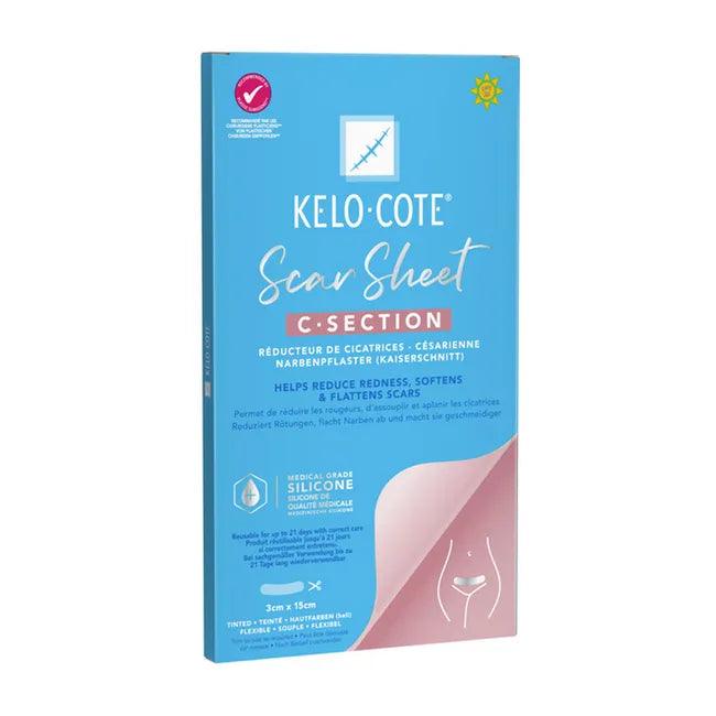 KELO-COTE® silicone scar plaster caesarean section - UKDorf
