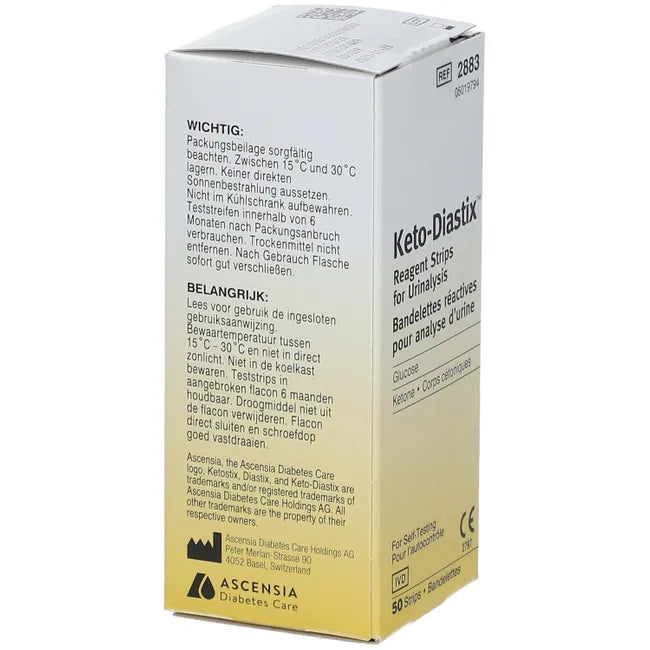 KETO test strips, DIASTIX - UKDorf