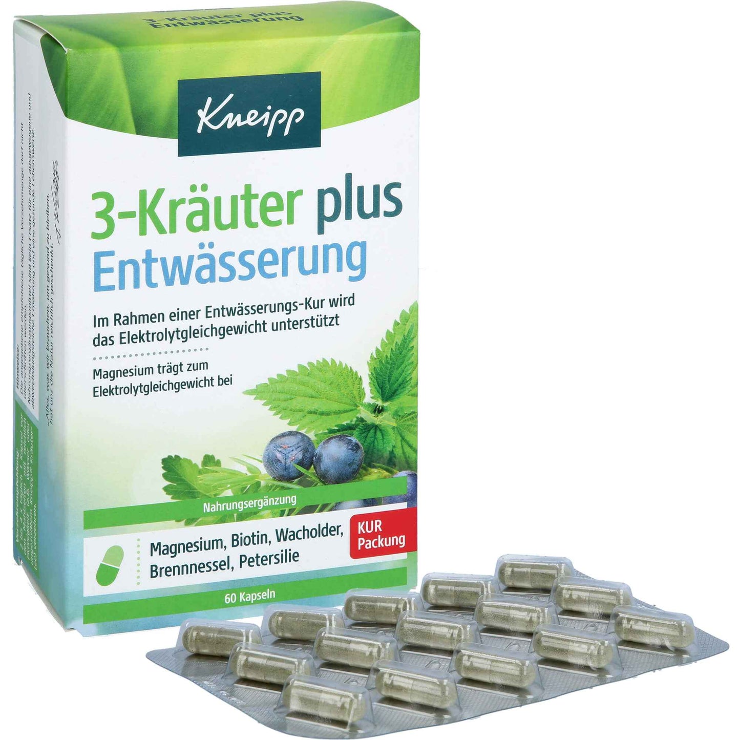 KNEIPP 3-Herbs plus Drainage Capsules