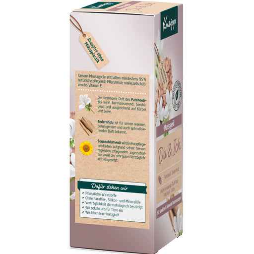 KNEIPP Massage Oil You & Me
