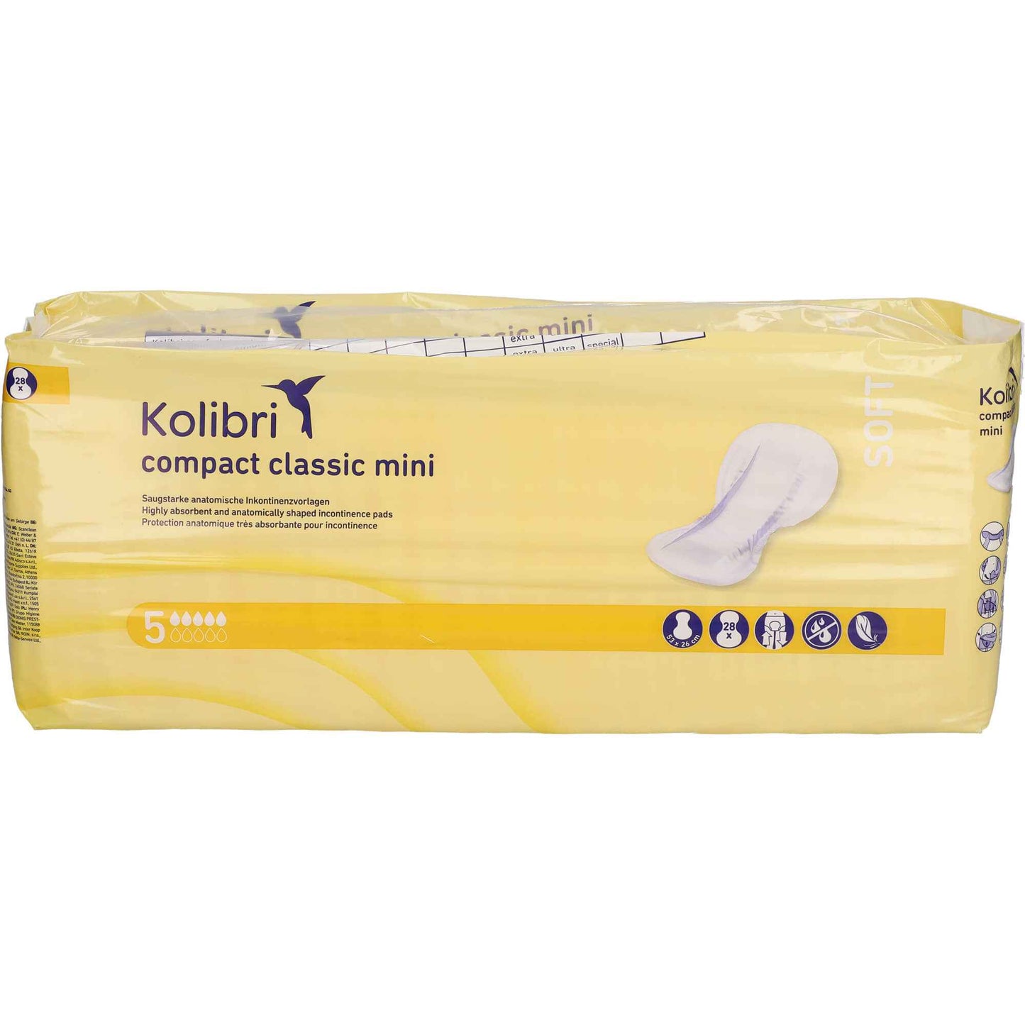 KOLIBRI compact classic mini anatomical templates