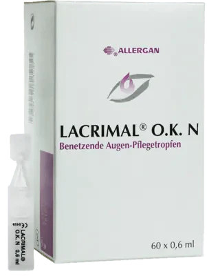 Keratoconjunctivitis sicca, LACRIMAL OK N povidone eye drops - UKDorf