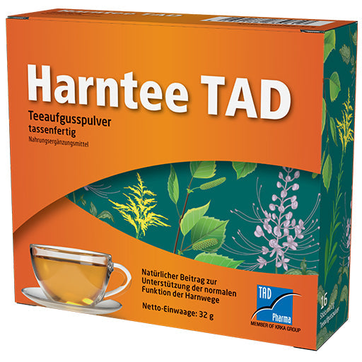 Kidney gravel treatment, lower urinary tract disease, HARNTEA TAD Sticks tea infusion powder - UKDorf