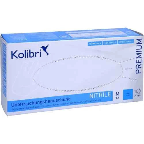 Kolibri Premium Examination Gloves, blue M