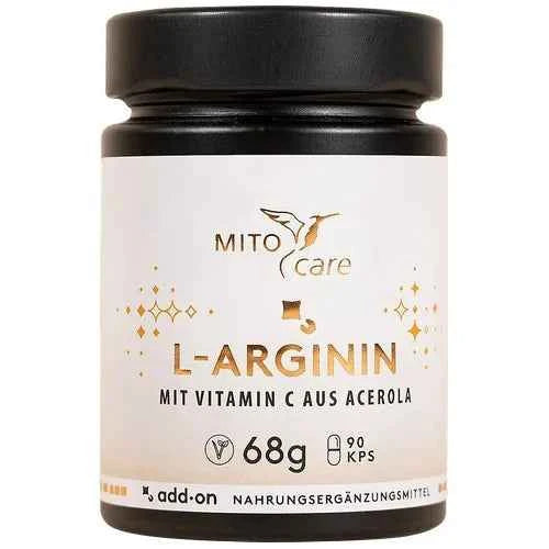 L-Arginine with natural vitamin C from Acerola Capsules