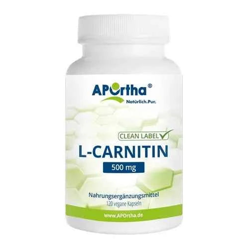 L-CARNITINE 500 mg Capsules 120 pcs