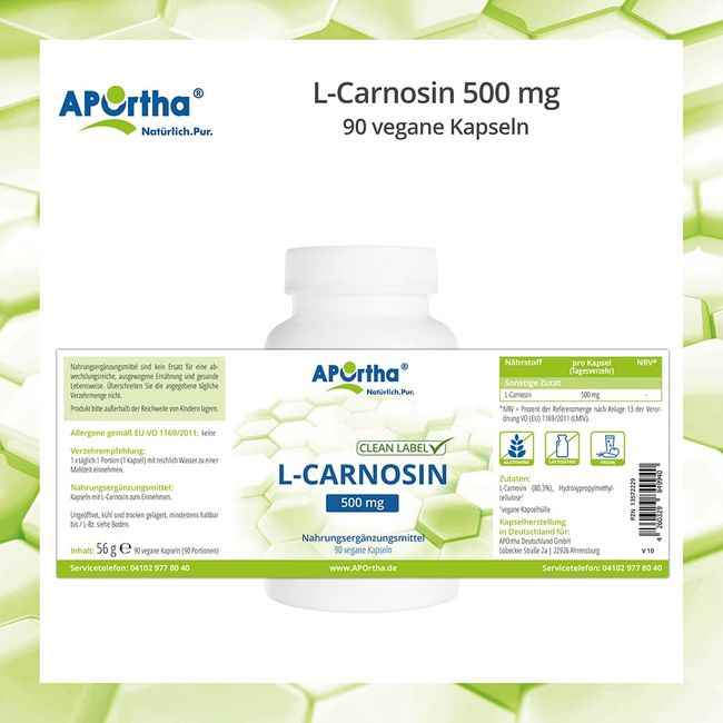L-Carnosine 500 mg Capsules