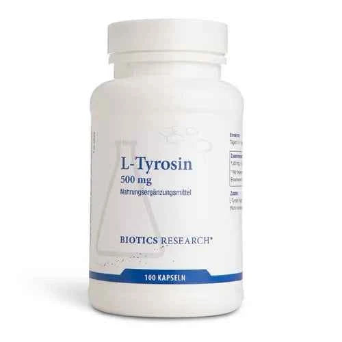 L-TYROSINE 500 mg capsules 100 pcs