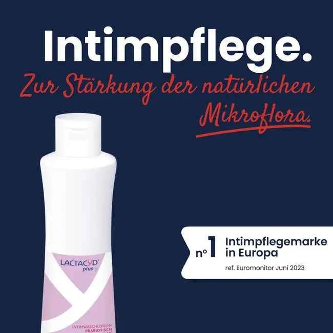 LACTACYD+ prebiotic intimate wash lotion