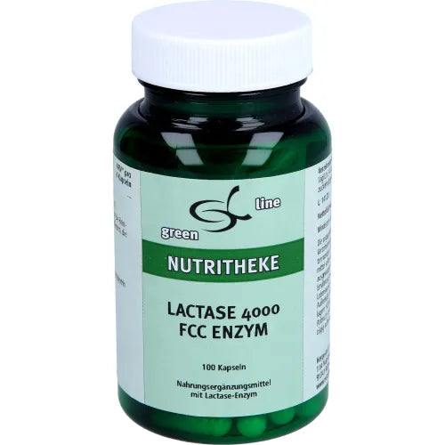 LACTASE 4,000 FCC Enzyme Capsules 100 pieces
