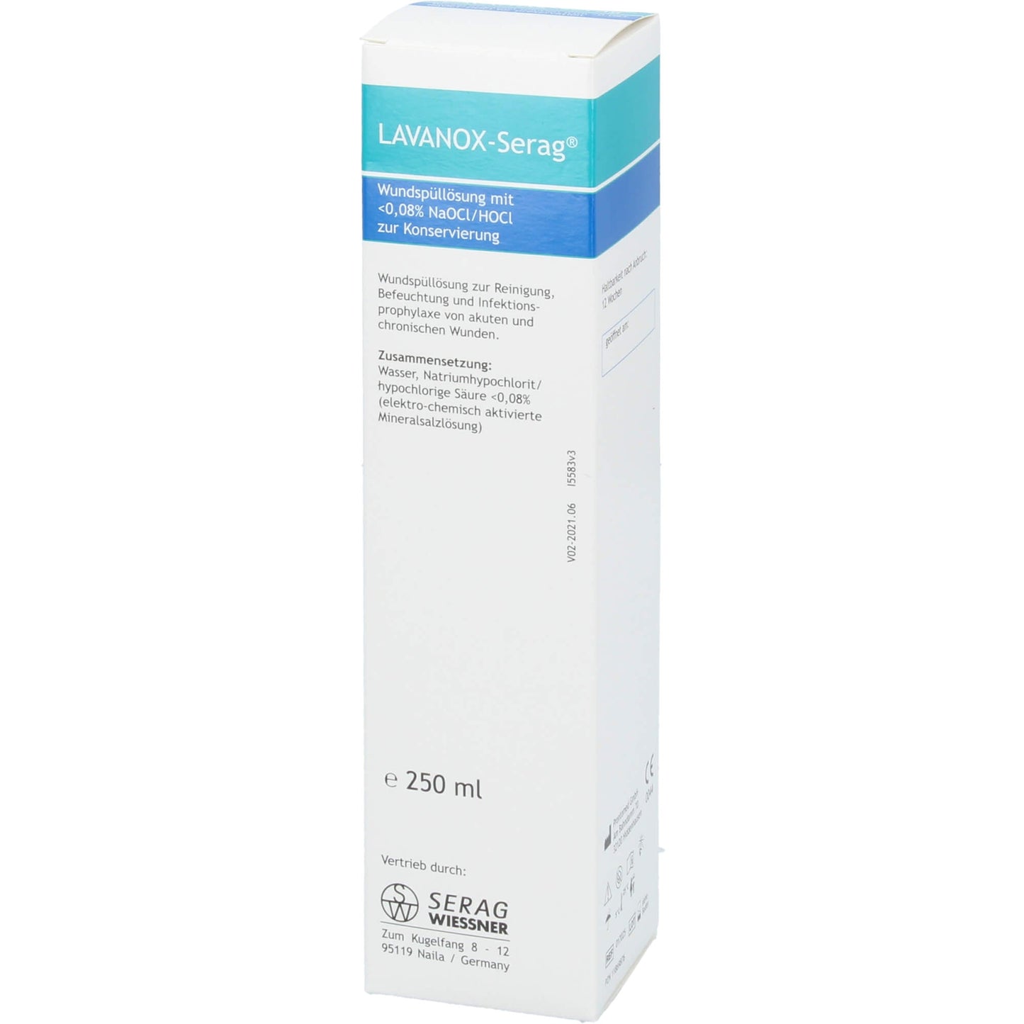 LAVANOX wound irrigation solution