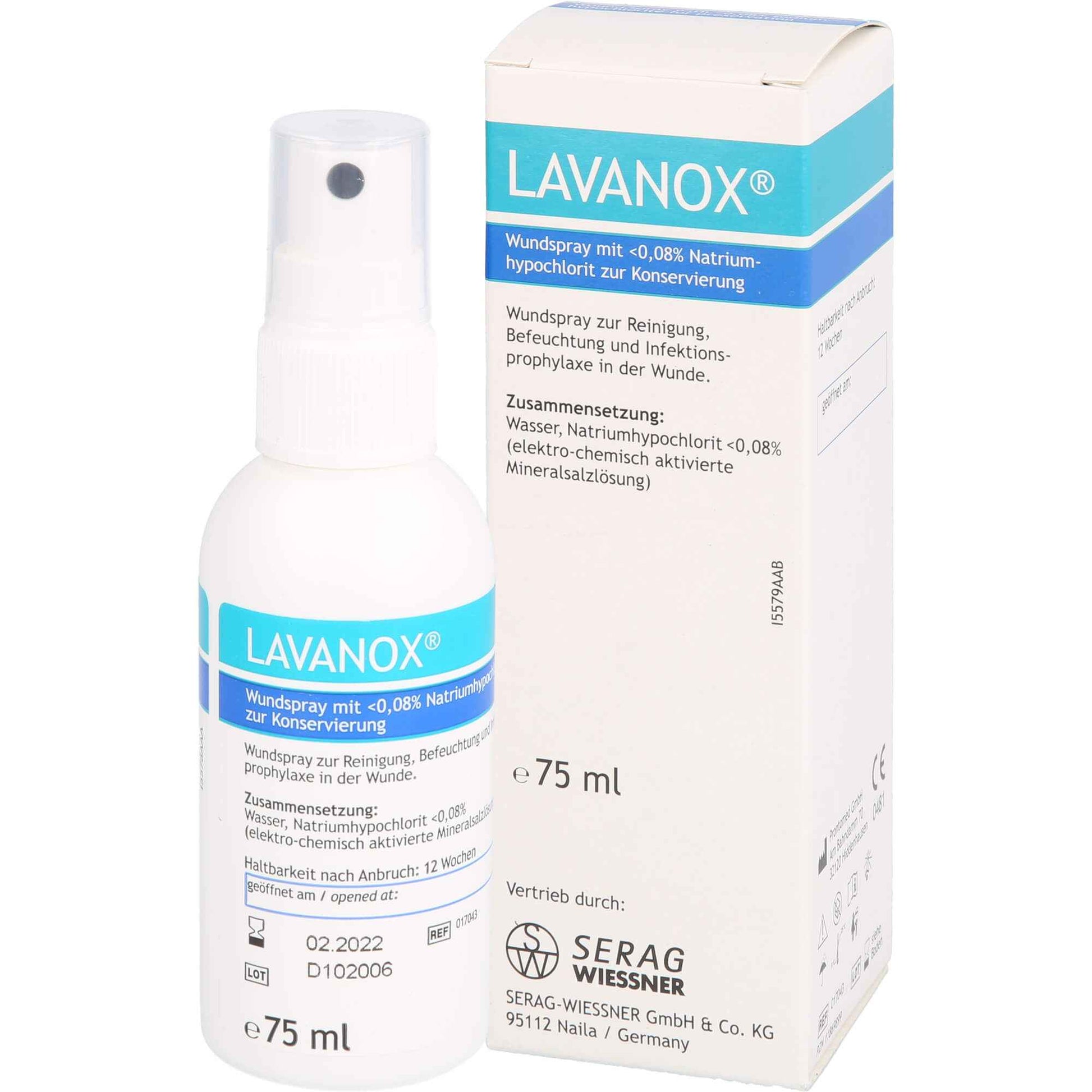 LAVANOX wound spray