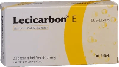 LECICARBON suppositories, E CO2 laxative adult suppositories - UKDorf