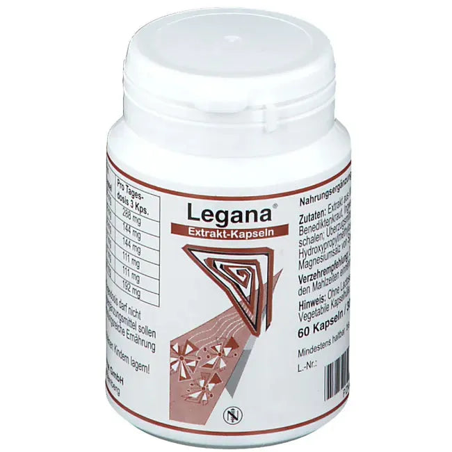 Support digestive system organs, LEGANA extract capsules - UKDorf