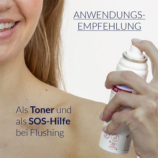 LETI SR Anti-Redness Facial Spray active
