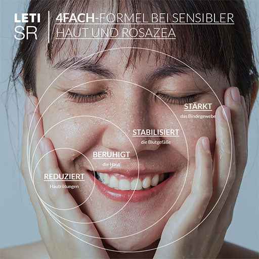 LETI SR Anti-Redness Facial Spray active