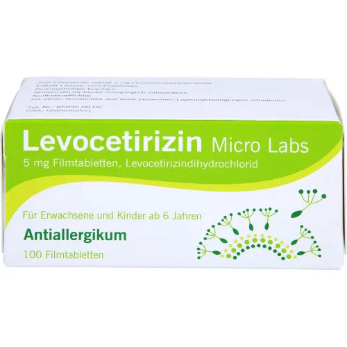 LEVOCETIRIZIN Micro Labs 5 mg film-coated tablets