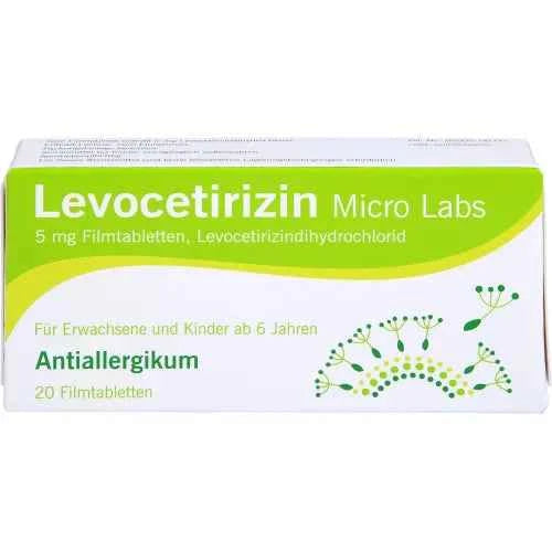 LEVOCETIRIZIN Micro Labs 5 mg film-coated tablets