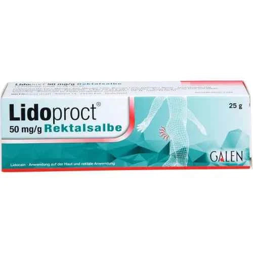 LIDOPROCT rectal hemorrhoids ointment