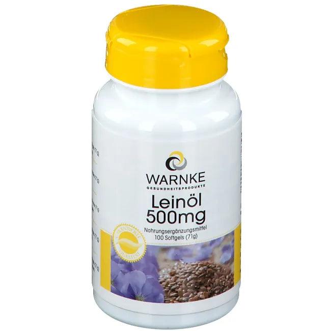 LINSEED OIL 500 mg capsules - UKDorf