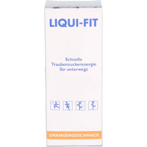 LIQUI Fit Orange liquid sugar solution bag 12 pieces - UKDorf