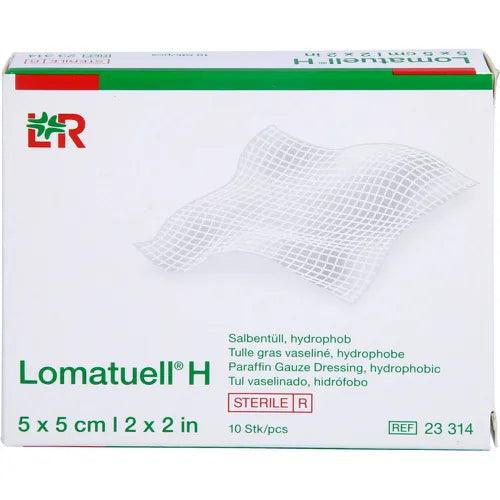 LOMATUELL H ointment tulle 5x5 cm sterile - UKDorf