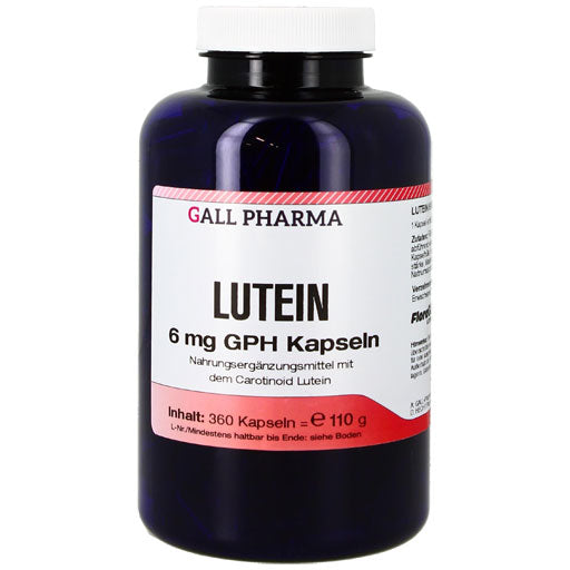 LUTEIN 6 mg capsules - UKDorf
